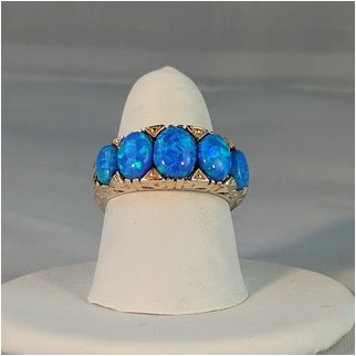 Product thumbnail: Five Stone Opal Ring