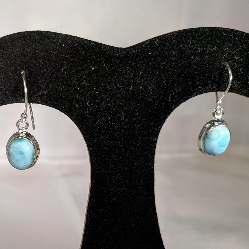 Larimar Drop Earrings